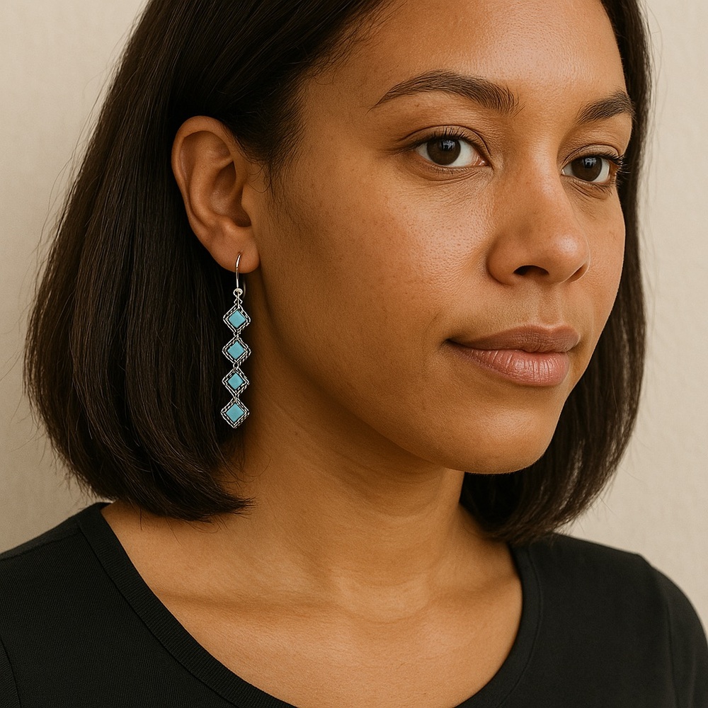 Fashion Turquoise Earrings